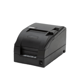 Zonal receipt printer